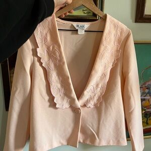 Vintage top with Floral Embroidery